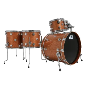DW Collectors drum kit in Champagne Sparkle finish