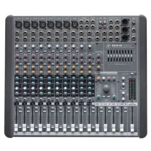 Mackie CFX mixing console rental from FX Rentals in London.