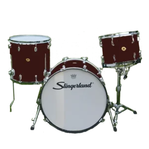 Slingerland Studio King drum kit in Cherry Mahogany finish