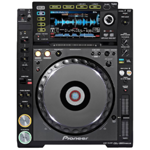 Pioneer CDJ-2000NXS2 professional DJ media player with advanced features, available for rent at FX Rentals.